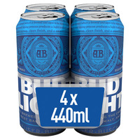 Bud Light Lager Beer Cans
