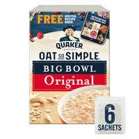 Quaker Oat So Simple Big Bowl Original Porridge