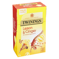 Twinings lemon and ginger 20pcs