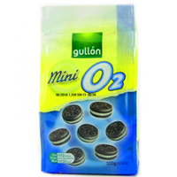 Gullon O2 Mini Cream Filled Cocoa Sandwich Biscuits