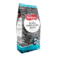 Bodrum Roasted Unsalted Black Sunflower Seeds