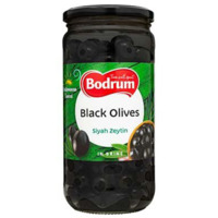 Bodrum Whole Black Olives in Brine