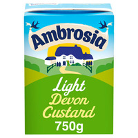Ambrosia Light Devon Custard Carton