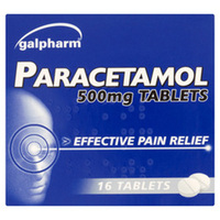 Galpharm Paracetamol 16 Tablets