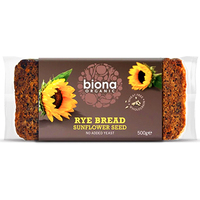 Biona rye bread sunflower seeds