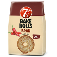 7 Days Bake Rolls Bran Bagel with Chilli
