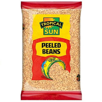 Tropical sun peeled beans