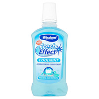 Wisdom Fresh Effect Coolmint Antibacterial Mouthwash