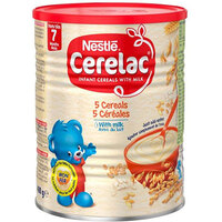 Nestle Cerelac 5 Cereals With Milk
