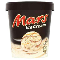 Mars Ice Cream Tub