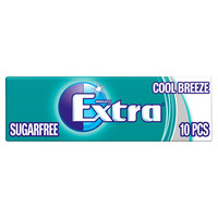 Wrigleys Extra Cool Breeze Sugar Free Gum 10pk