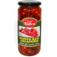 Sofra Sliced Red Jalapeno