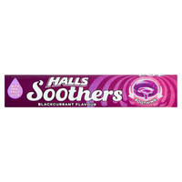 Halls Soothers Blackcurrant Juice Sweets