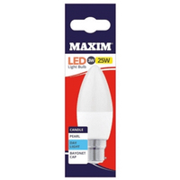 Maxim Candle Led Light Bulb 25w - Day Light