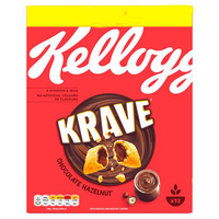 Kelloggs Krave Chocolate Hazelnut Cereal
