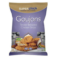 Superchick Goujons - Tender Breaded Chicken Sticks