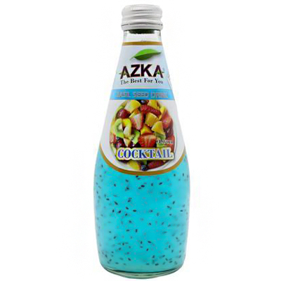 Buy Azka Basil Seed Drink Cocktail 290ml for 1.34 from Economic