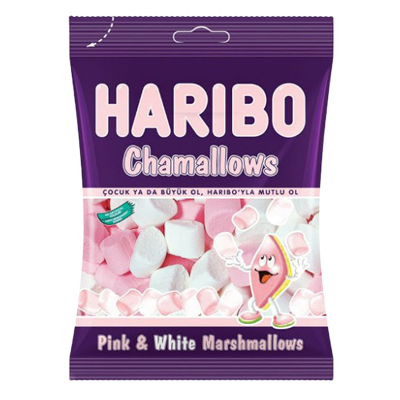 Bonbons halal Chamallows HARIBO : le sachet de 70 g à Prix
