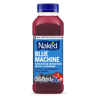 Naked Blue Machine Apple & Blueberry Smoothie - 360 ml