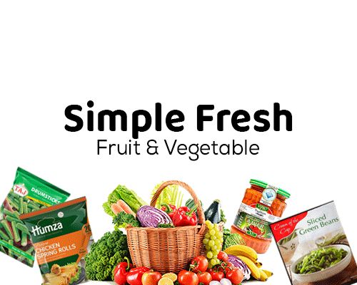 Simple Fresh Fruit And Vegetable